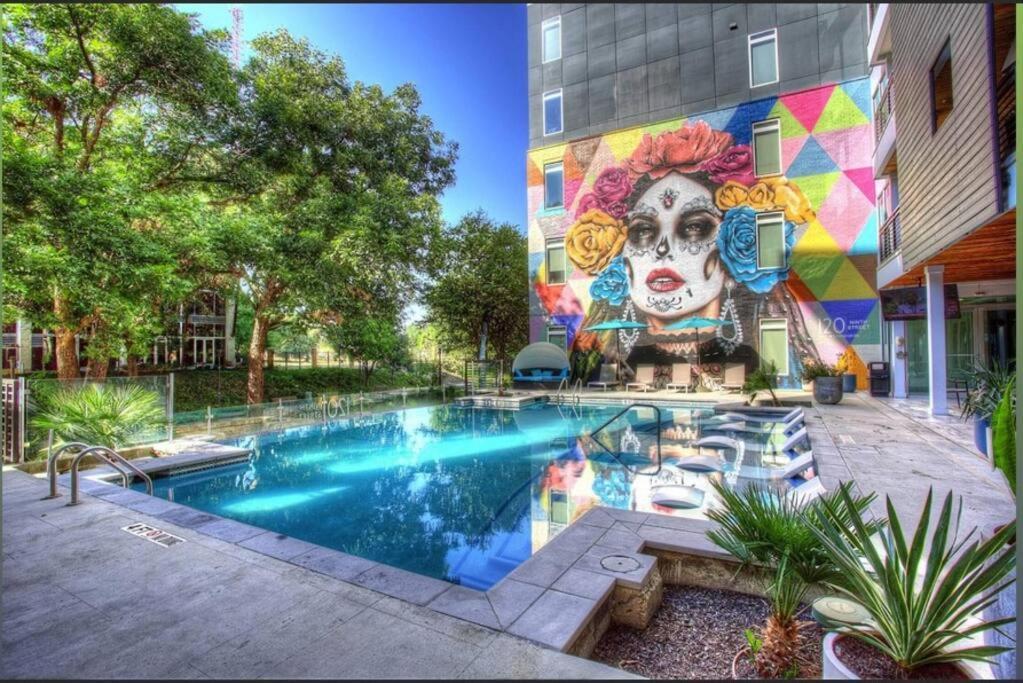 Beautiful Riverwalk Apt With Full Amenities, King Bed & Free Parking San Antonio Exteriér fotografie